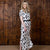 African Paintstrokes Maxi Dress Mamba