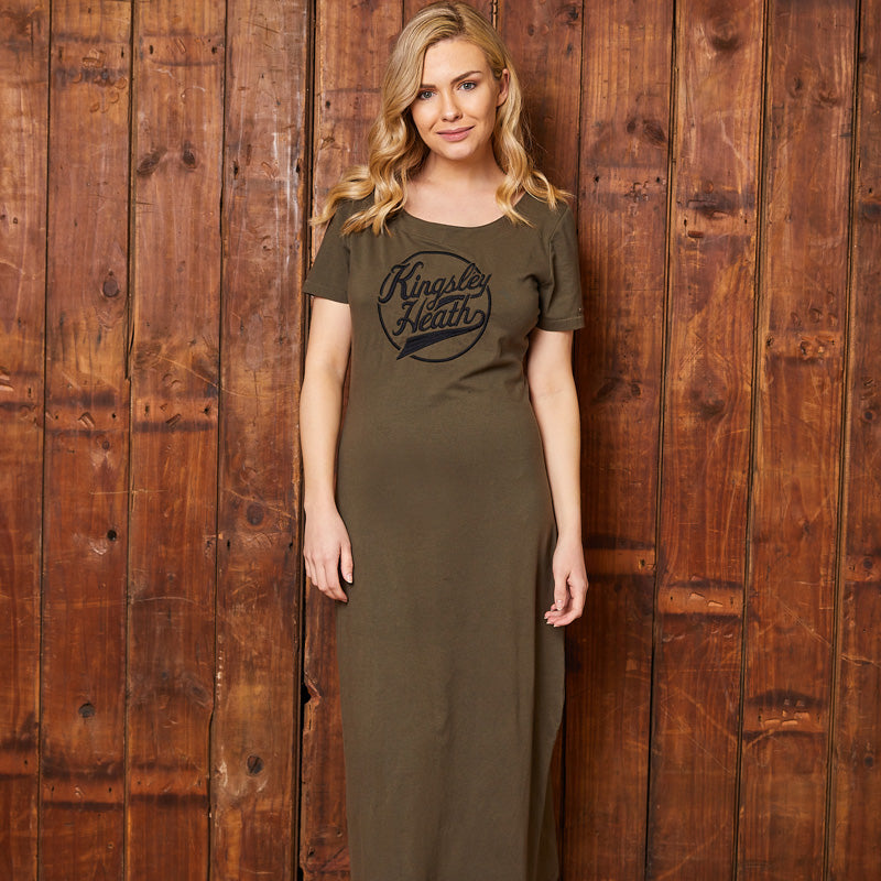 Chic Summer Knit Midi Dress Fatigue