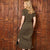 Chic Summer Knit Midi Dress Fatigue