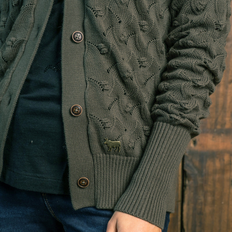 Femme Bobble Cardigan Fatigue