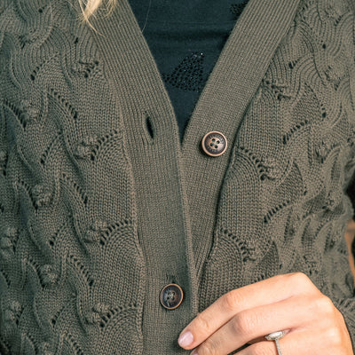 Femme Bobble Cardigan Fatigue