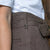 Clifton High-Waisted Flared Short Fatigue