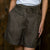 Clifton High-Waisted Flared Short Fatigue