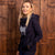 Beaded Nguni Luxe Hoodie Midnight