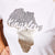 2 Tone Africa Slim Crew Tee Pelican