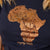 Foil Africa Slim Crew Tee Midnight