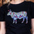 Basotho Shutter Nguni Slim Crew Tee Mamba