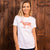 Glam Paint Splosh Slim Crew Tee Pelican