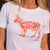 Glam Paint Splosh Slim Crew Tee Pelican