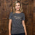 Embellished Nguni Crew Slim Tee Jackal