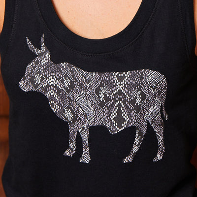 Glitzy Reptilian Nguni Tank Mamba
