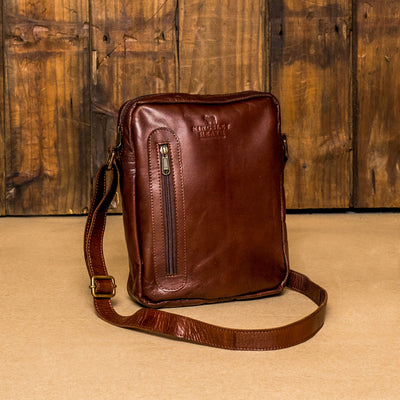 Kingsley Heath Utility Sling Bag Tan