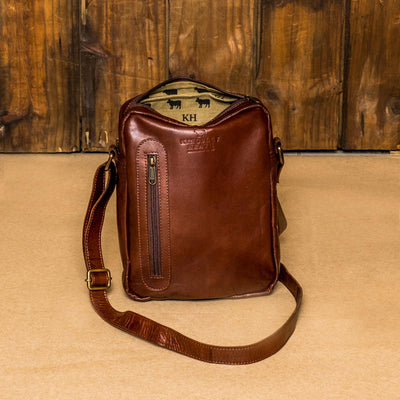 Kingsley Heath Utility Sling Bag Tan
