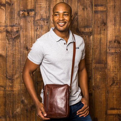 Kingsley Heath Utility Sling Bag Tan
