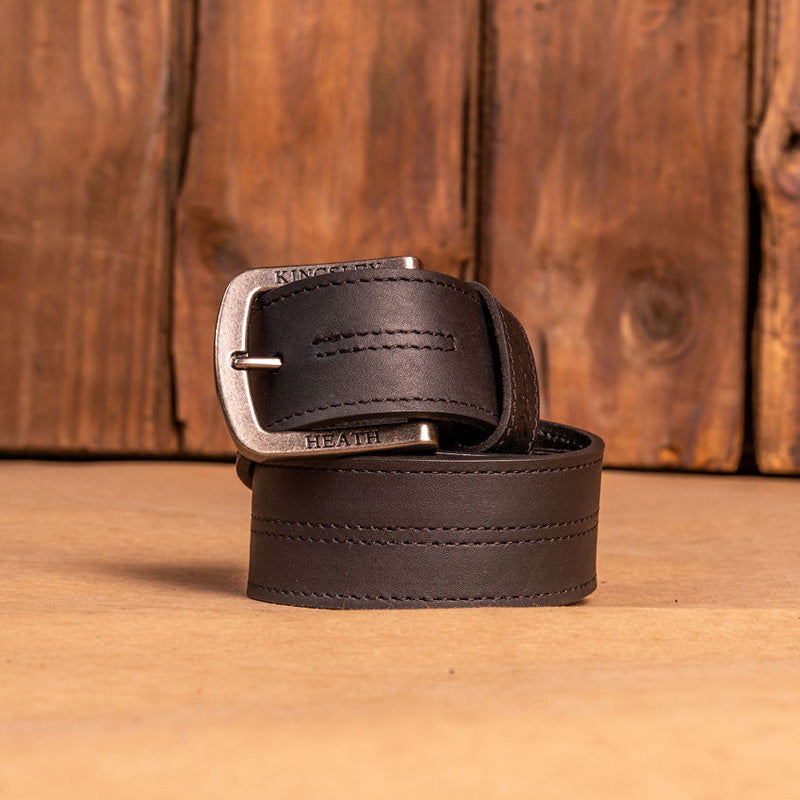 Kingsley Heath Centre Stitch Belt Mamba/Nickel