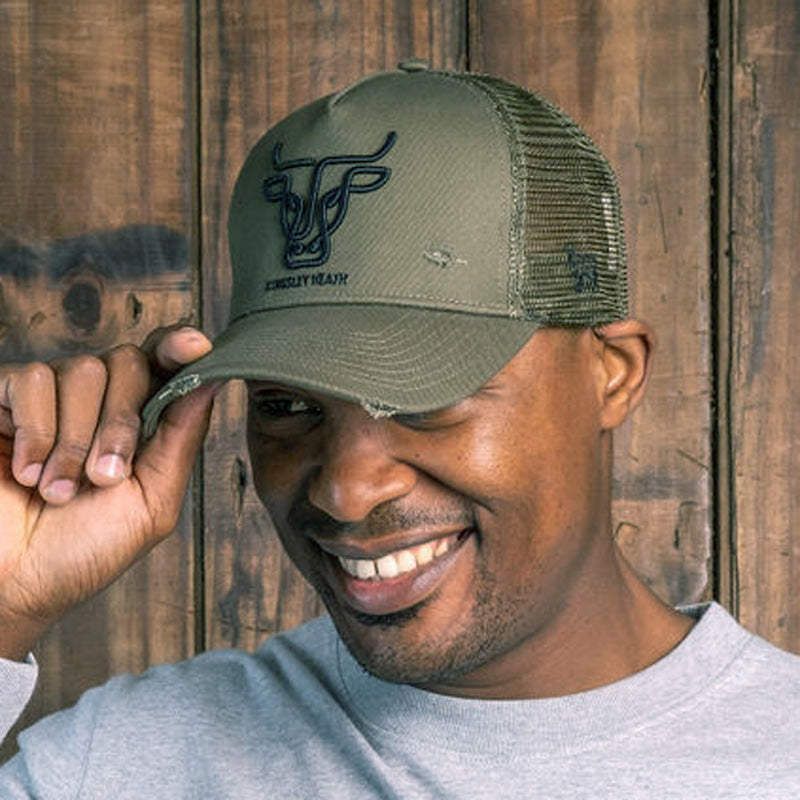Kingsley Heath Skull Outline Trucker Fatigue