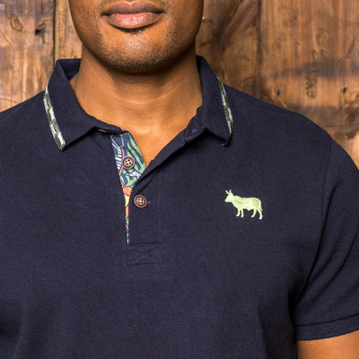 Funky Basotho PK Polo Midnight