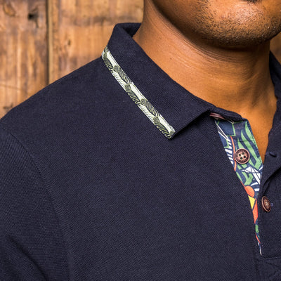 Funky Basotho PK Polo Midnight