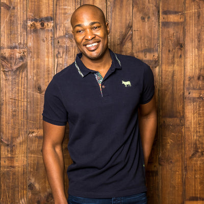 Funky Basotho PK Polo Midnight