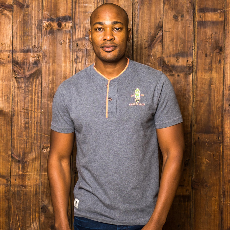 Basotho Surf Tipped Henley Jackal