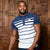 Gradiated Strip Henley Monarch