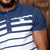 Gradiated Strip Henley Monarch