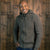 Chunky Meander Zip Thru Hoodie Fatigue