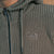 Chunky Meander Zip Thru Hoodie Fatigue