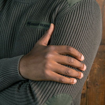 Intrepid Explorer Ribbed Pullover Fatigue
