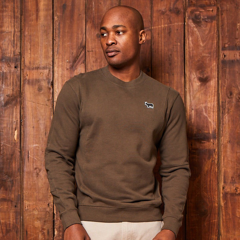 Classic Pull Over Sweatshirt Fatigue