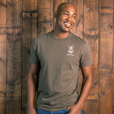 In The Scrum Badge Crew Tee Fatigue