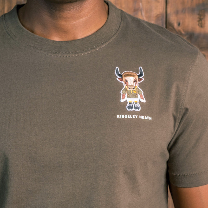 In The Scrum Badge Crew Tee Fatigue