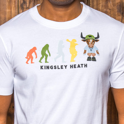 Kingsley Heath Evolution Crew Tee Pelican