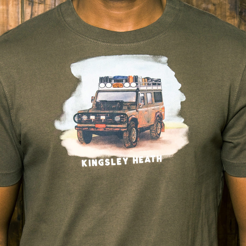 Explore Africa Crew Tee Fatigue