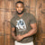 Charging Shutter Nguni V-Neck Tee Fatigue