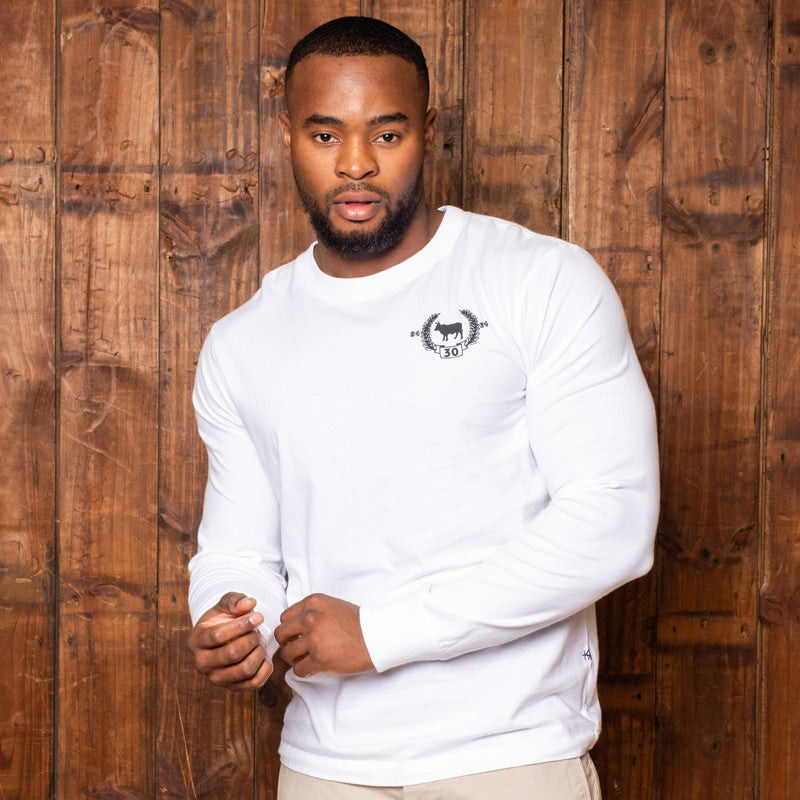 30 Year Crest Longsleeve Tee Pelican