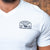 Kingsley Heath Arched Badge V-Neck tee Pelican