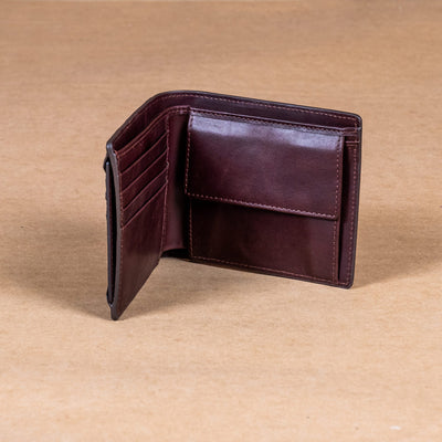 Kingsley Heath Sliding Card Holder Wallet Buffalo