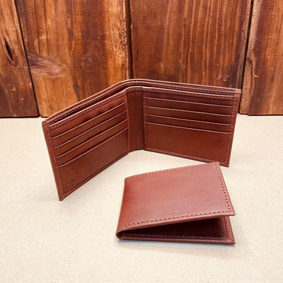 Kingsley Heath Contrast Stitch Wallet Tan