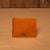 Kingsley Heath Branded Disk Cardholder Wallet Buffalo/Brass