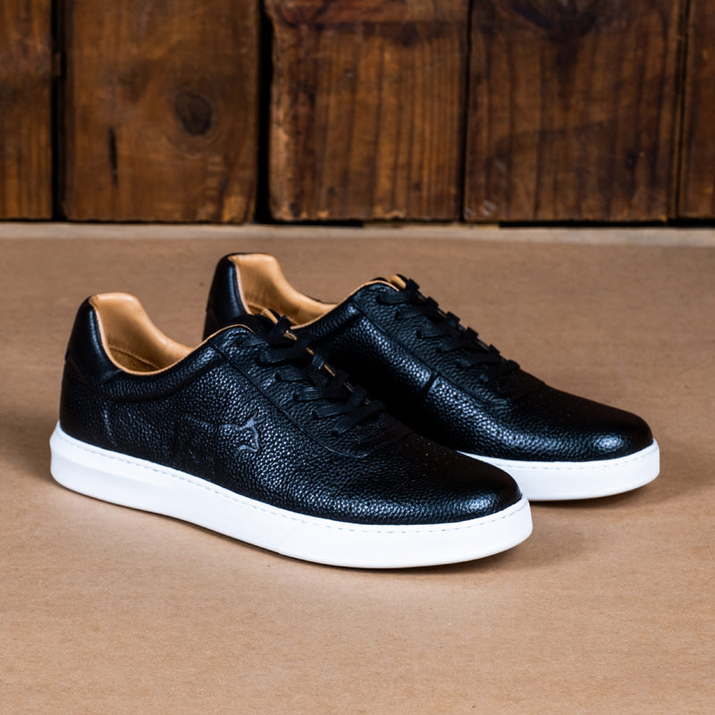 Kingsley Heath S Classic Style Sneaker Black/White/White