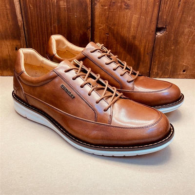Kingsley Heath Plaintoe Business Casual Tan/White
