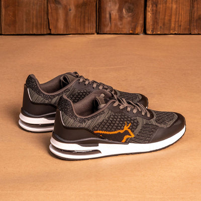 Kingsley Heath R Knitted Sneaker 4,0 Fatigue/Black/Orange/White/Black
