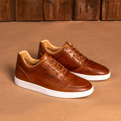 Kingsley Heath S Court Chukka Tan/White
