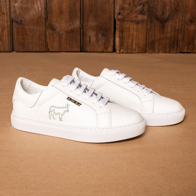 Kingsley Heath S Nguni Pin Sneaker White/Black/White