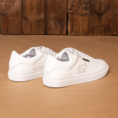 Kingsley Heath S Nguni Pin Sneaker White/Black/White