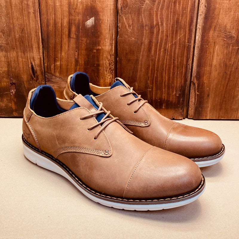 Kingsley Heath C Modern Toe Cap Tan/White
