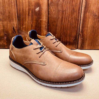 Kingsley Heath C Modern Toe Cap Tan/White