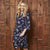 Glam Ray Boho Tunic Midnight