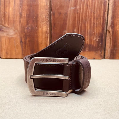 Kingsley Heath Single Stitch Belt Buffalo/Nickel